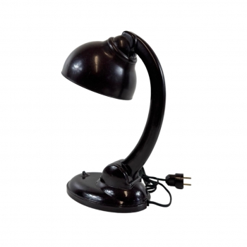 Bakelitová stolní lampa – funkcionalismus / Bauhaus 
