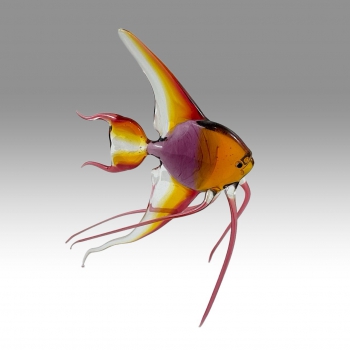 Jaroslav Brychta, skleněná ryba, skalár 