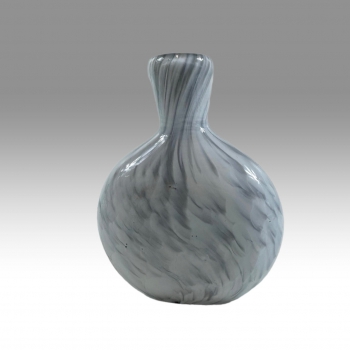 Skleněná lahvička na tabák, šňupka 