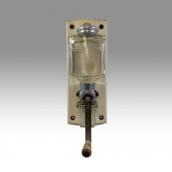 Starožitný nástěnný mlýnek na kávu 