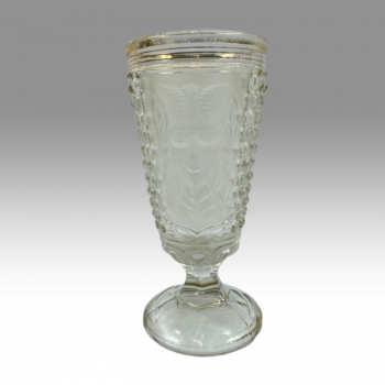 Stará lisovaná grogovka, čert 