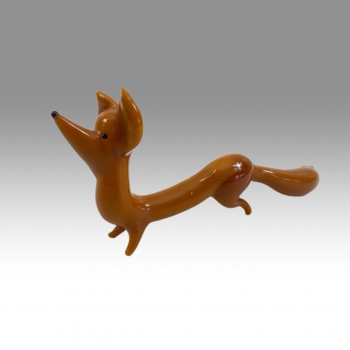 Jaroslav Brychta, skleněná figurka - Lišák 