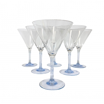 Prvorepublikové sklenice na stopce na Martini 