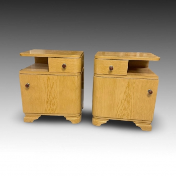 Noční stolky 50 léta 20. stol. - 2 ks 