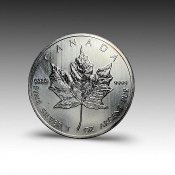 Stříbrná mince 5 dolarů Kanada - královna Alžběta II - 1 oz 