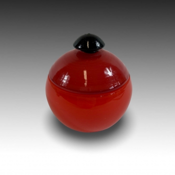 Skleněná Art Deco dóza Tango 