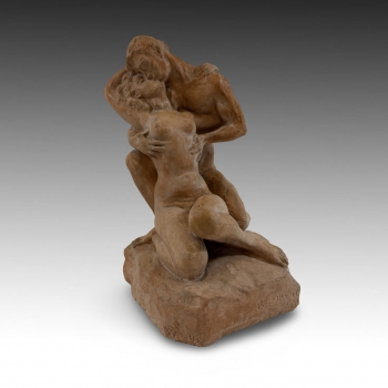 Klement Lorenc, Milenci, socha 