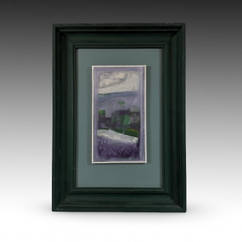 Petr Bratka, Zelený Zámek, Tábor, obraz v rámu, olej 