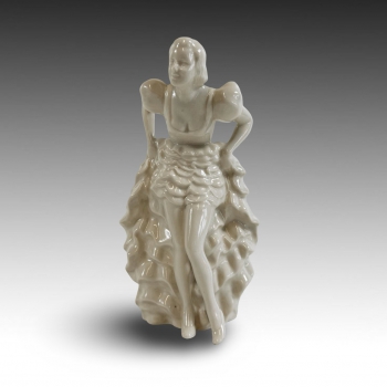 Royal Dux, Czechoslovakia, porcelánová socha 